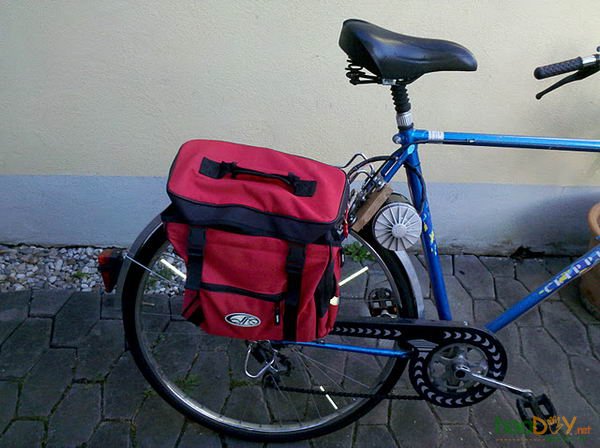 自制电动单车,洗衣机电机简单驱动