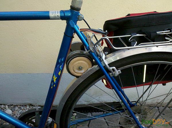 自制电动单车,洗衣机电机简单驱动