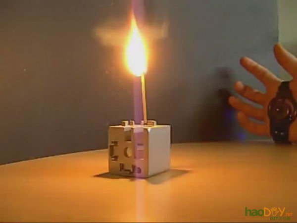 1000mw激光笔打造的酷炫掌套