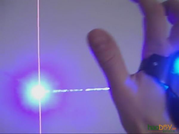 1000mw激光笔打造的酷炫掌套