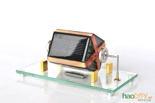 构思精巧的太阳能磁悬浮电动机