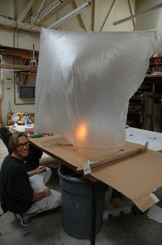 简易热气球(孔明灯)制作教程