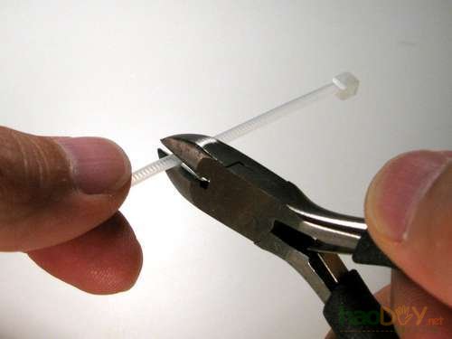 扎线带的妙用,三分钟修复网线水晶头