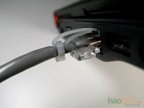 扎线带的妙用,三分钟修复网线水晶头