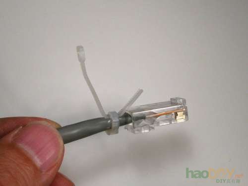 扎线带的妙用,三分钟修复网线水晶头