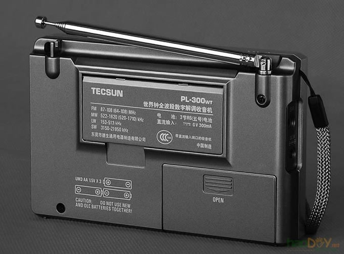 德生PL-300WT收音机试用手记