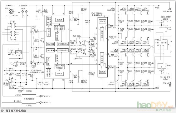 超平衡耳放的设计与制作