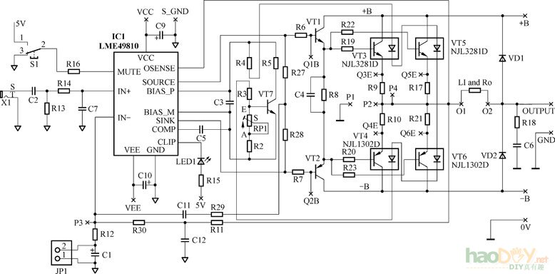 71040-09.jpg 用LME49810制作高性能音频功率放大器