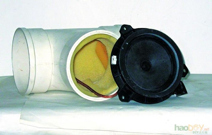 简单易制的另类 全频水管道 音箱