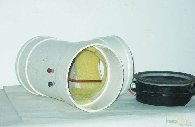 简单易制的另类 全频水管道 音箱