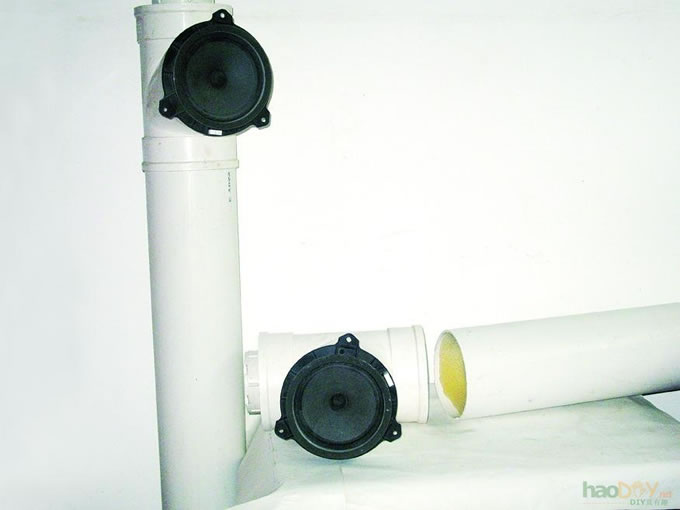 简单易制的另类 全频水管道 音箱