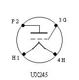 24a+uy27a+RCA UX-245 單支电子管2.5w单端胆机功率放大器