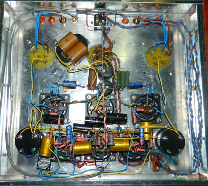 2.jpg 做2012的第一台胆机(6n8p推300B单端)