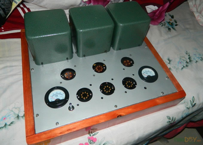 5.jpg 做2012的第一台胆机(6n8p推300B单端)