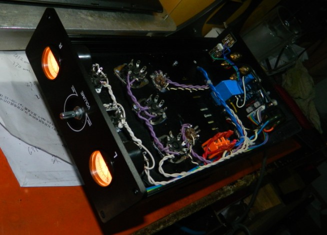 2.jpg 为了节约机箱,做一个二合一胆前级(Marantz马兰士7+6sn7前级)