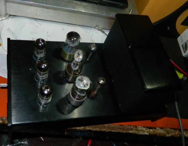 3.jpg 为了节约机箱,做一个二合一胆前级(Marantz马兰士7+6sn7前级)