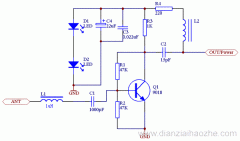 9018单管短波天线放大器