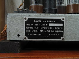 揭露古董膽後級 IPC AM-1080 好聲之謎6sl7+6sn7+807推挽胆机