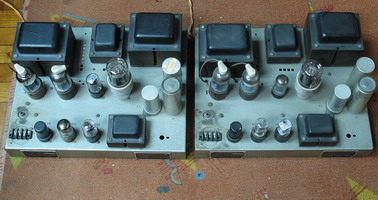 揭露古董膽後級 IPC AM-1080 好聲之謎6sl7+6sn7+807推挽胆机