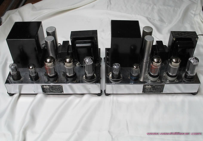 Radio Craftsmen C-500古董膽後級全面睇6sn7+kt66推挽胆机