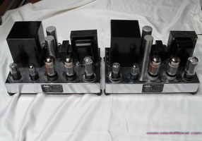 Radio Craftsmen C-500古董膽後級全面睇6sn7+kt66推挽胆机