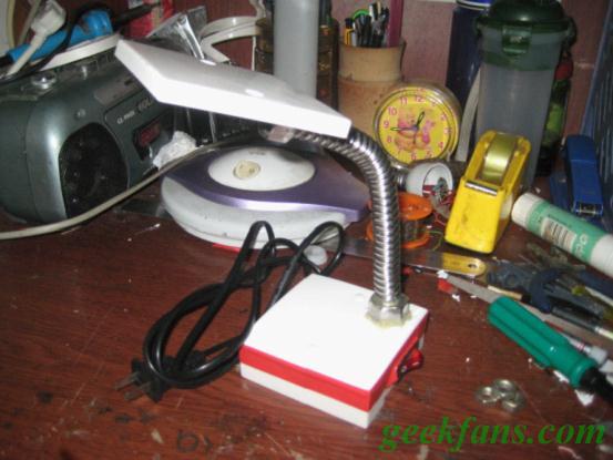 自制220V LED台灯