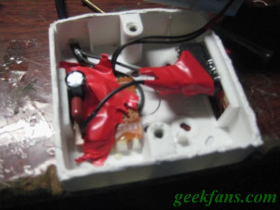 自制220V LED台灯