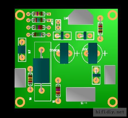 TDA2030A是这个样子的!做法也是这样的哈哈!
