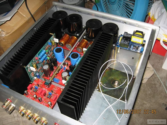 Krell KSA50 功放板子刚到手,装了来过过隐