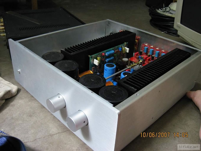 Krell KSA50 功放板子刚到手,装了来过过隐