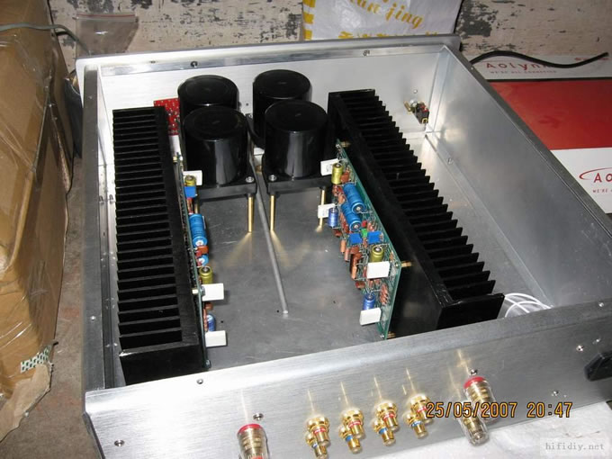 Krell KSA50 功放板子刚到手,装了来过过隐