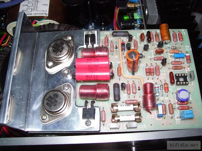 怀旧。重做 QUAD405功放