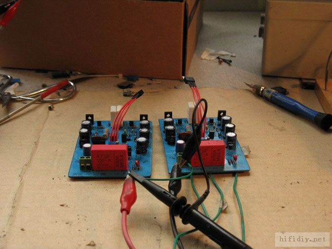 全手工制作X-A50电路架构MINI遥控放大器功放(多图)