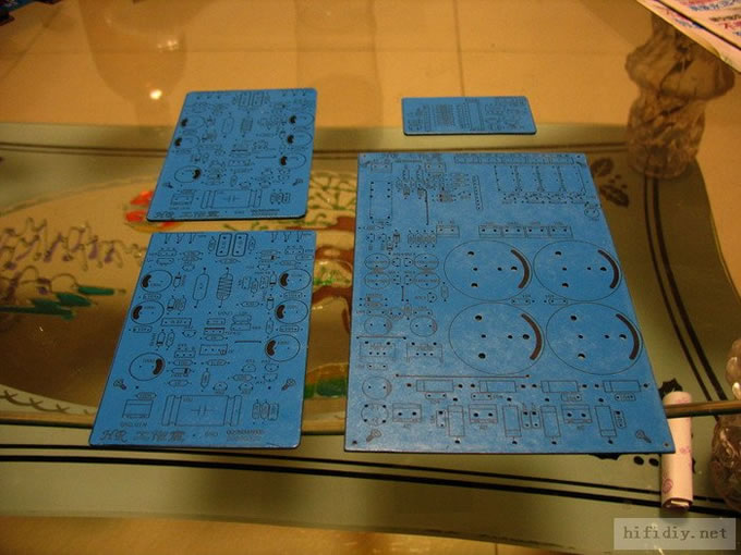 全手工制作X-A50电路架构MINI遥控放大器功放(多图)