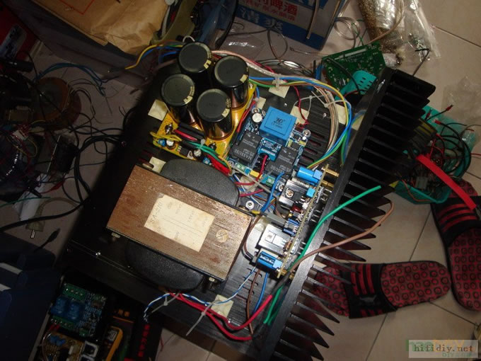 小菜的第一台分立功放!~