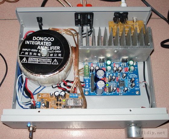 我的5532+lm1875电脑功放