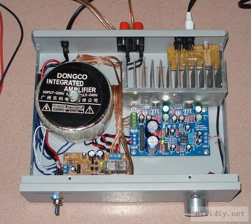 我的5532+lm1875电脑功放