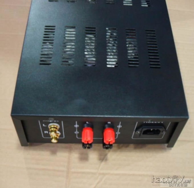 晒晒刚做的桌面stk4211功放