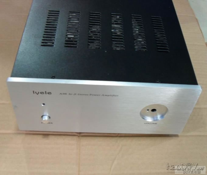 晒晒刚做的桌面stk4211功放