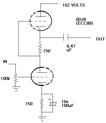 我最近DIY一部6dj8(6n11) srpp 胆前级