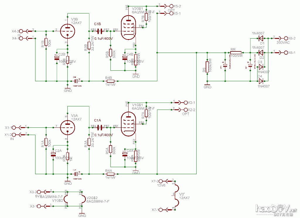 新手最佳入門機種-6AQ5單端靚機