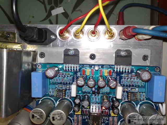 lm3886功放举世之作!超级裸奔!!准备救心丹!!!