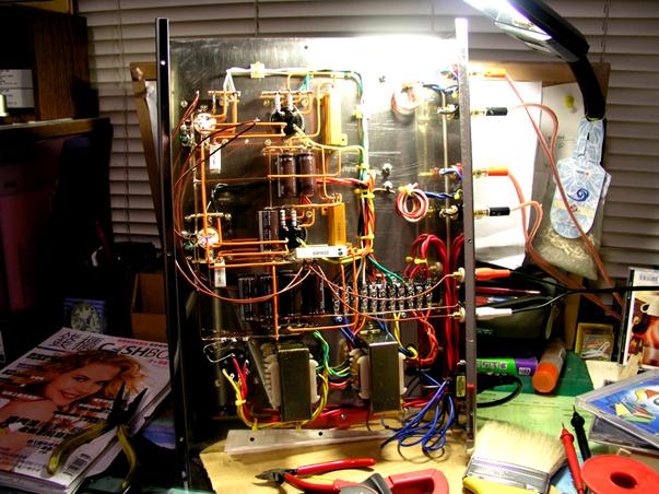 5842直交2A3单端胆机裝機報告