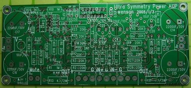 lm4766功放 Ultra Symmetry 平衡式後級放大器