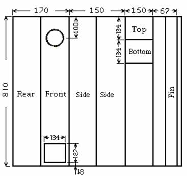 tb4寸 W4-1320 全频喇叭迷宫音箱 3D -Spiral Horn speaker 製作