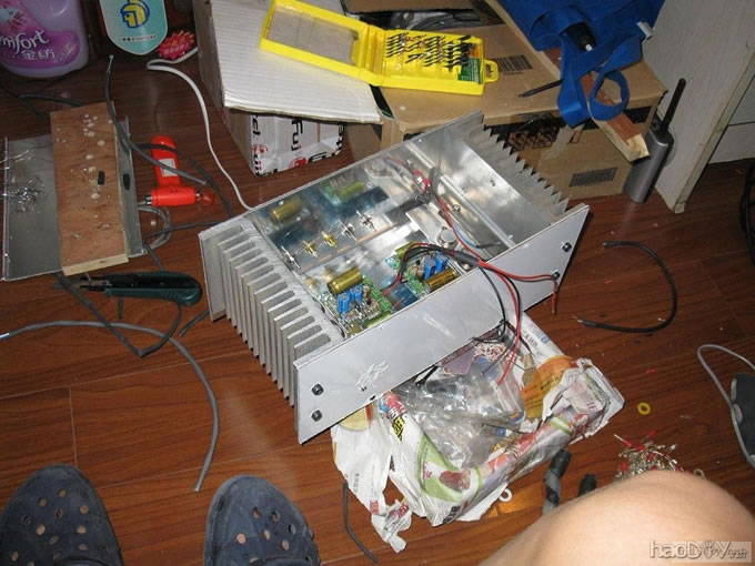 准备2年的hood jlh 1969功放终于要完工了