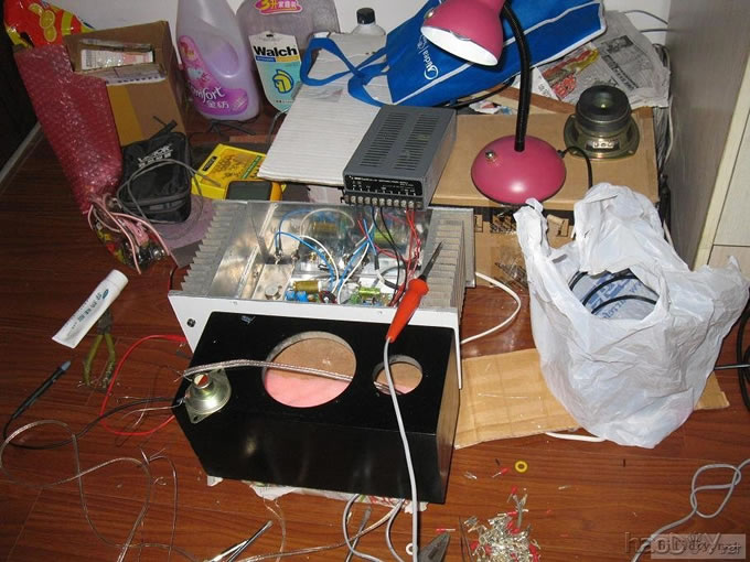 准备2年的hood jlh 1969功放终于要完工了