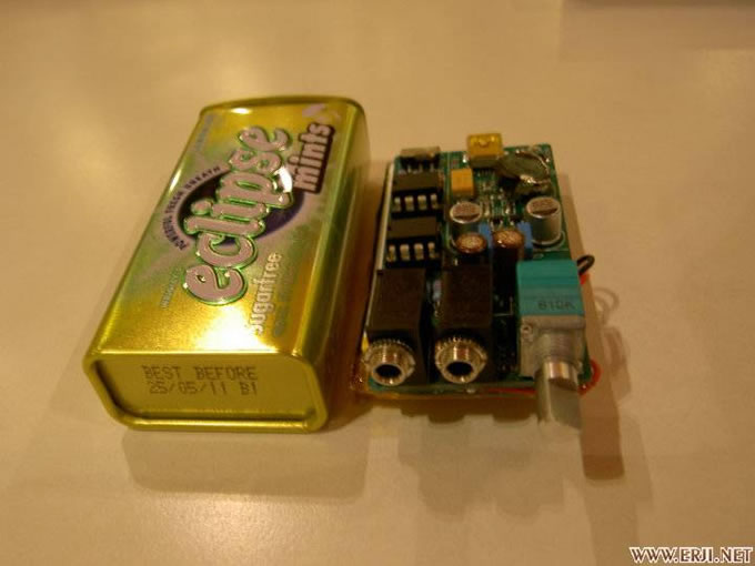 為朋友們開發的糖果盒47 opa2132运放耳放