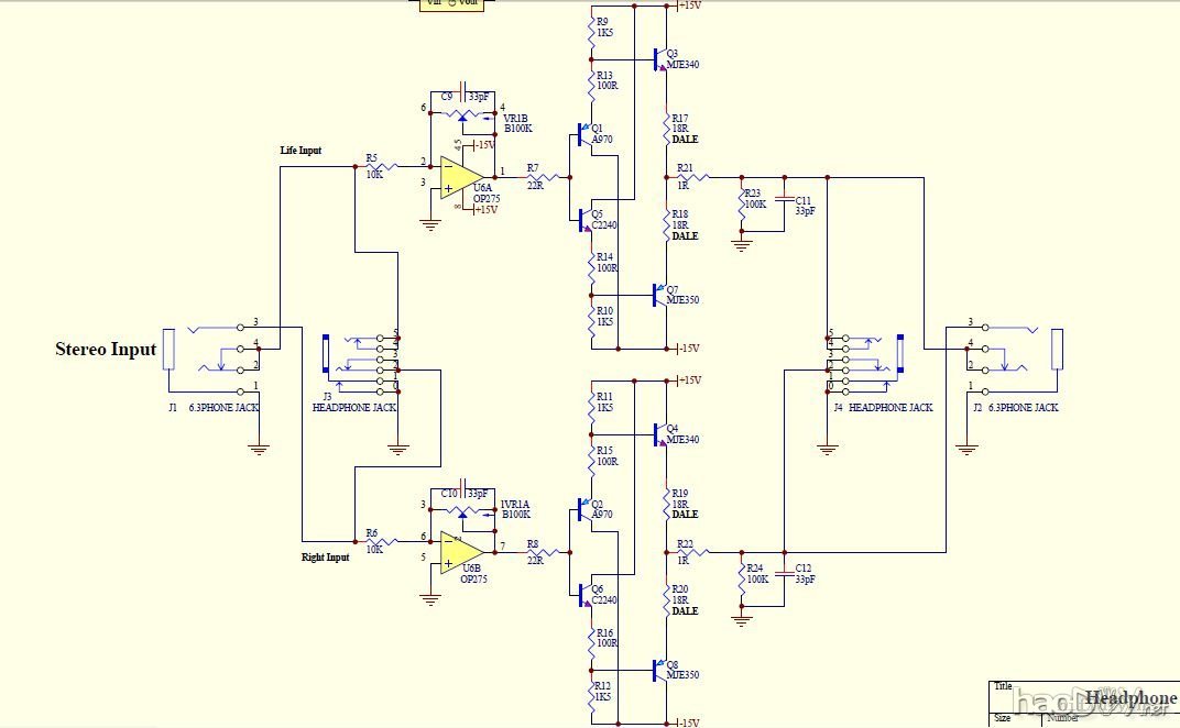 本人的第一台DIY耳放