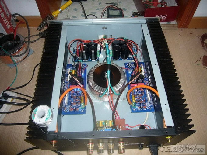 历经千辛万苦,耗时数月之久----SF106N功放终于成功了